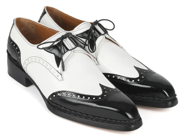 white derby shoes