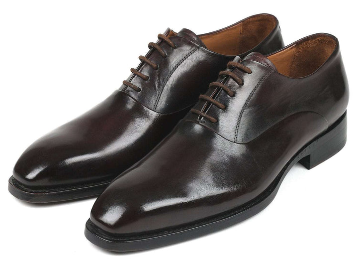 Paul Parkman Men's Brown Plain Toe Oxfords - WKshoes