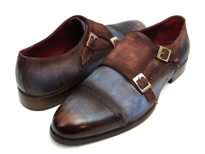 Double Monkstrap Suede