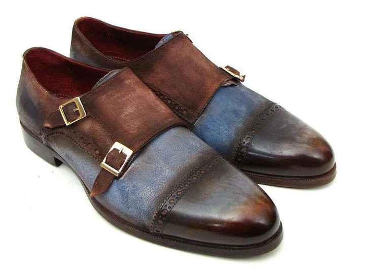 Double Monkstrap Suede