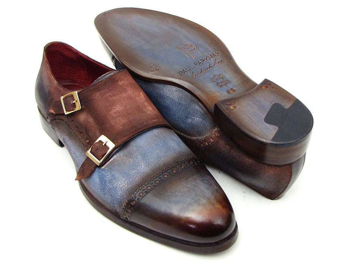 Double Monkstrap Suede