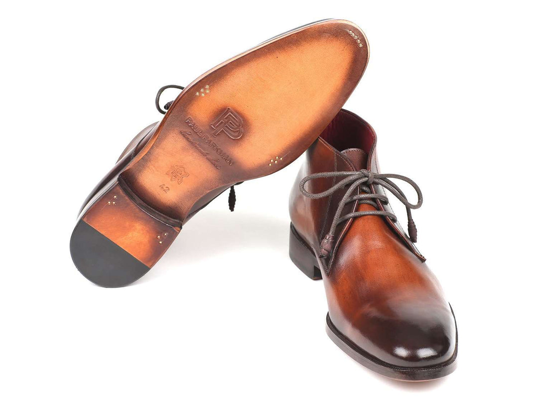 Paul Parkman Chukka Boots Camel & Brown - WKshoes