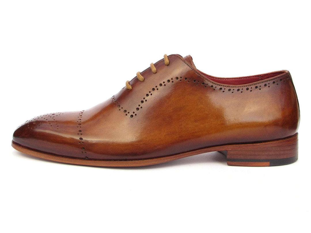 Paul Parkman Light Brown Classic Brogues (ID#ZLS32CML) - WKshoes