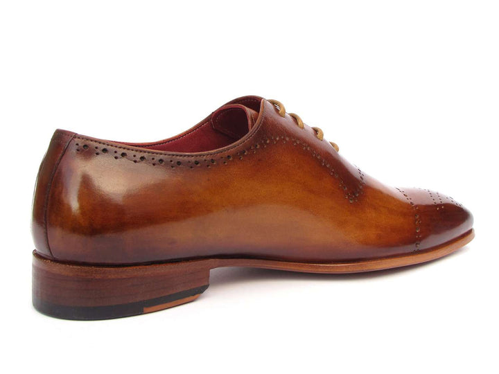 Paul Parkman Light Brown Classic Brogues (ID#ZLS32CML) - WKshoes