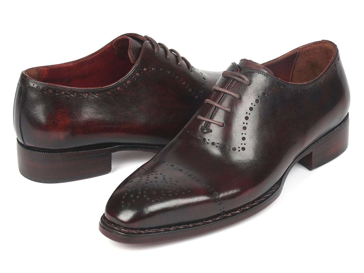 Paul Parkman Dark Bordeaux Goodyear Welted Oxfords (ID#56BRD83) - WKshoes