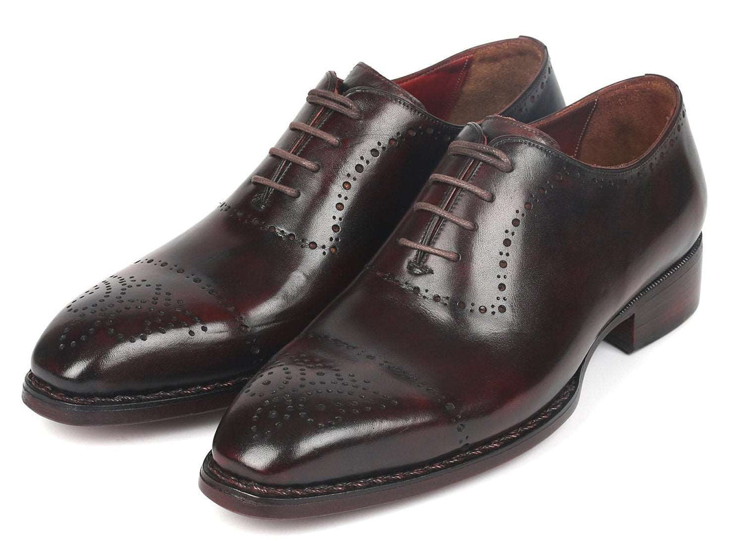 Paul Parkman Dark Bordeaux Goodyear Welted Oxfords (ID#56BRD83) - WKshoes