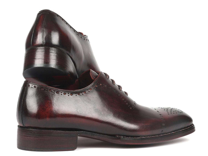 Paul Parkman Dark Bordeaux Goodyear Welted Oxfords (ID#56BRD83) - WKshoes