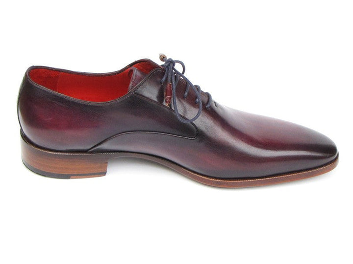 Paul Parkman Men's Plain Toe Oxfords Purple Shoes (ID#019-PURP) - WKshoes