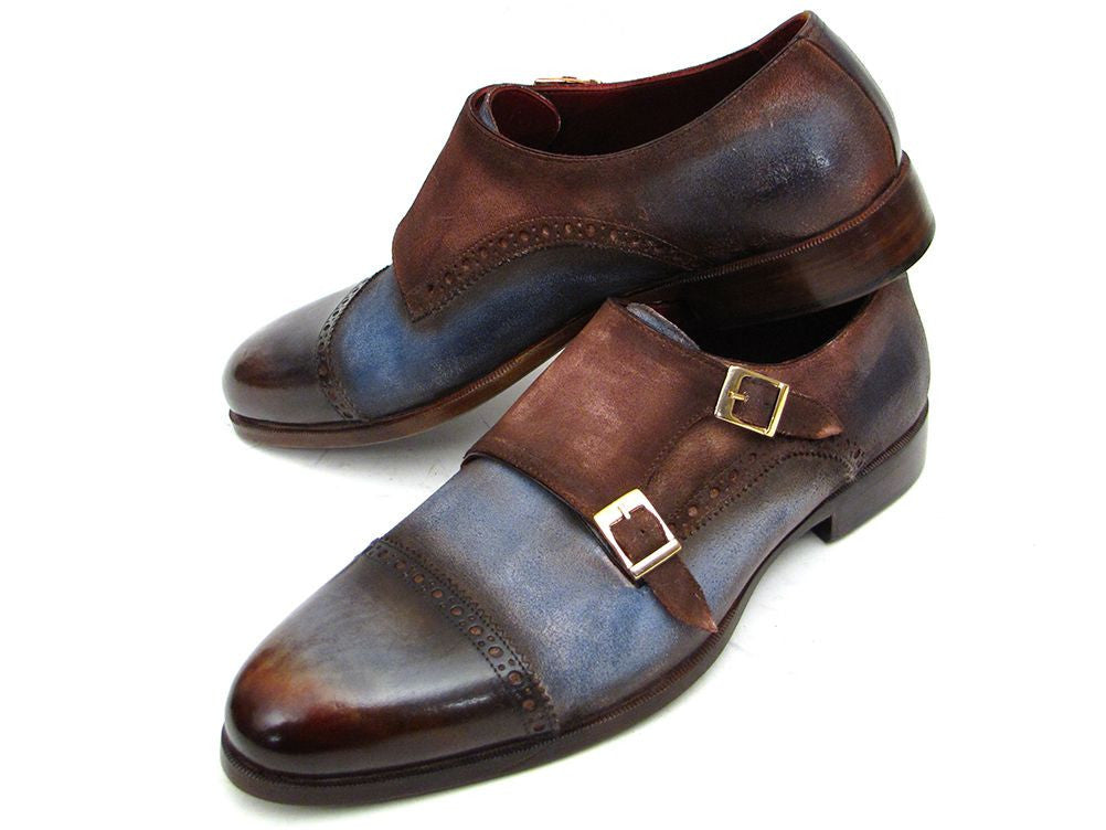 Double Monkstrap Suede