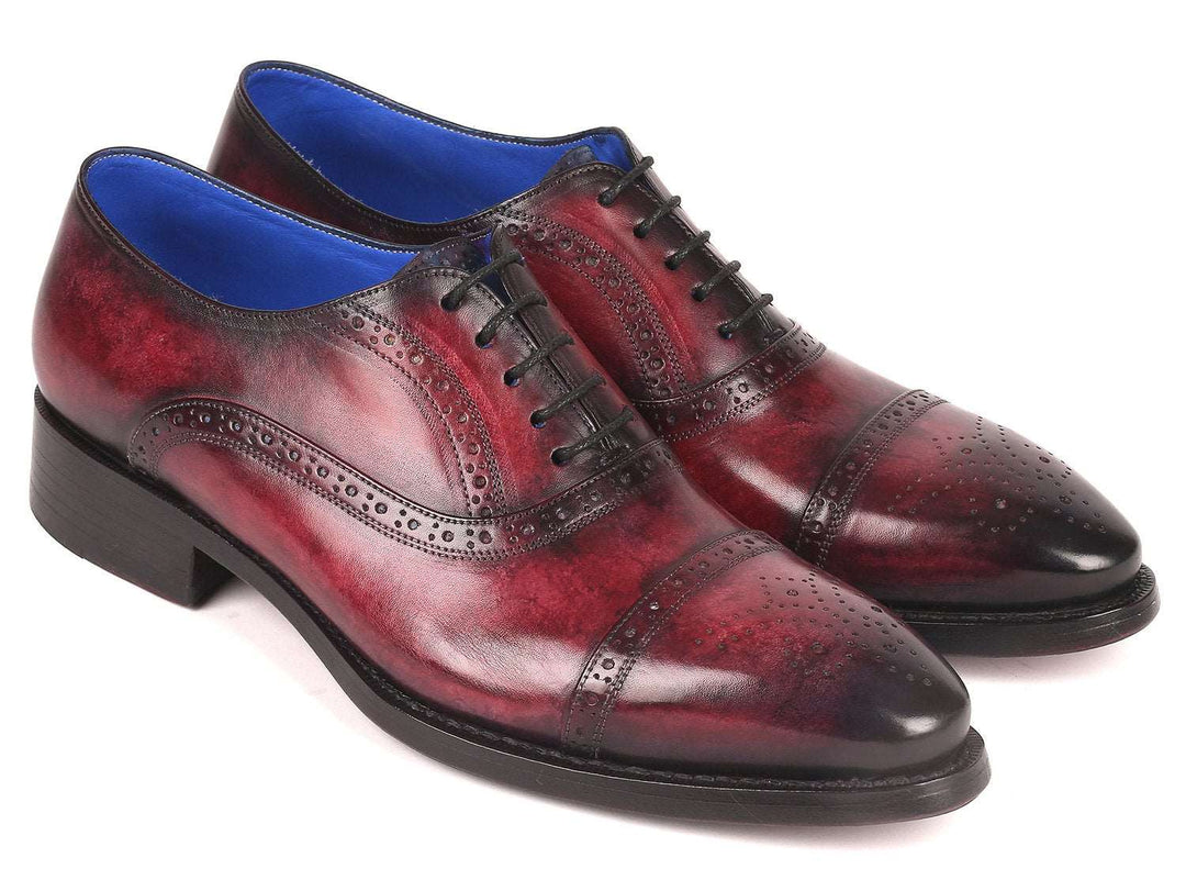 Paul Parkman Bordeaux Cap Toe Oxfords