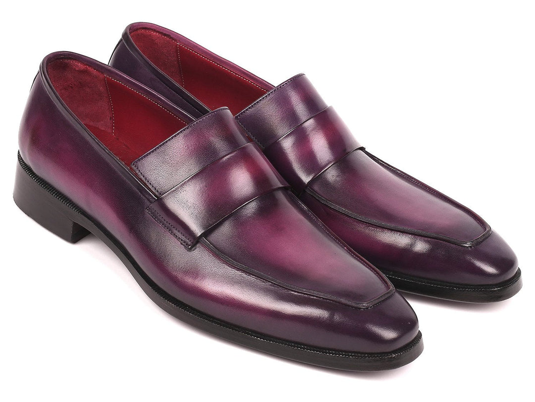 Paul Parkman Men's Loafers Purple (ID#93PR814) - WKshoes