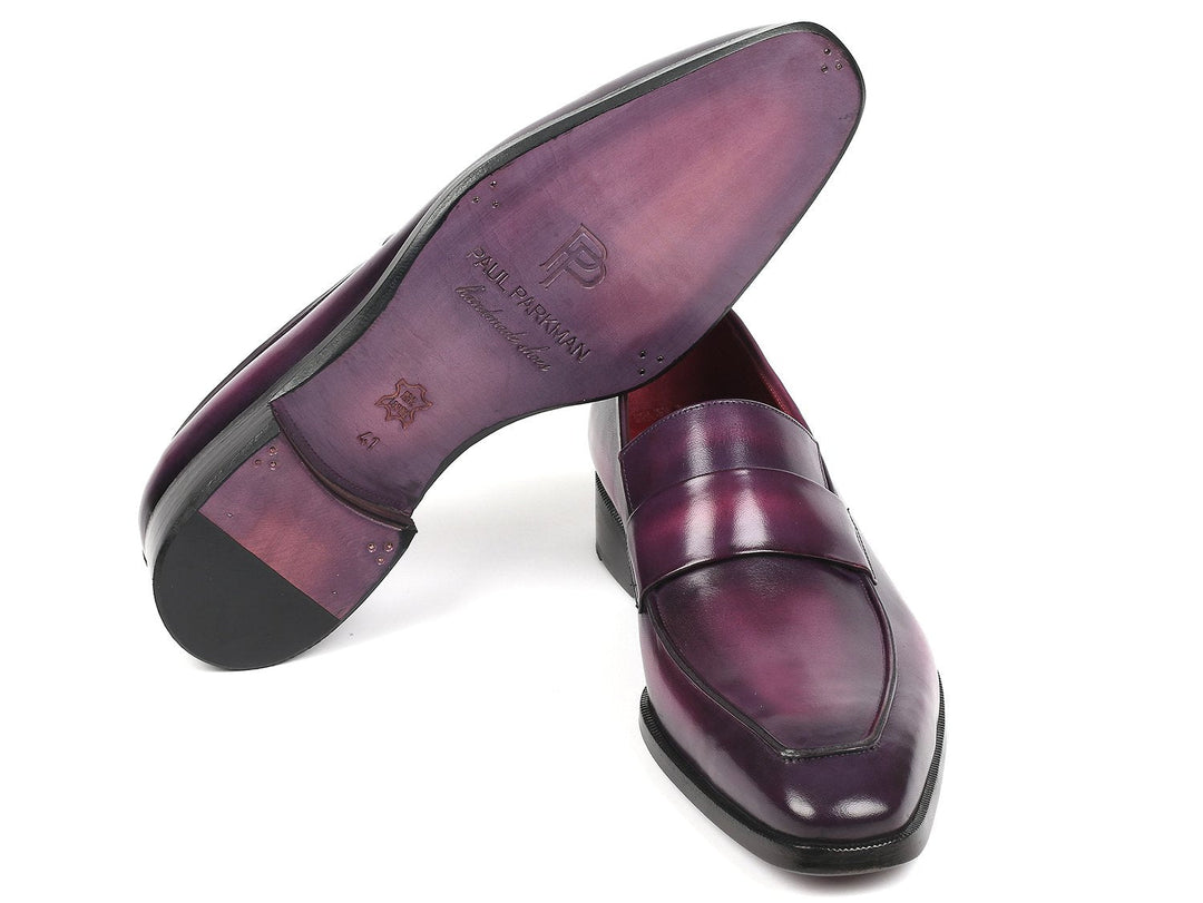 Paul Parkman Men's Loafers Purple (ID#93PR814) - WKshoes