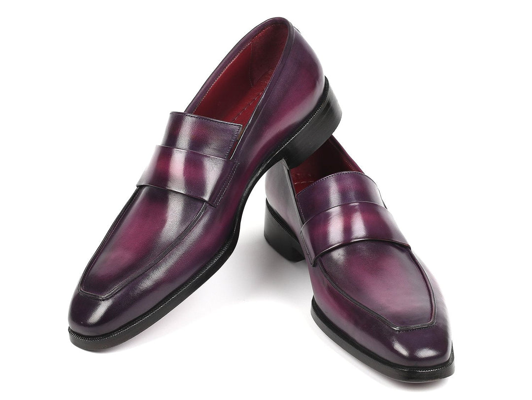 Paul Parkman Men's Loafers Purple (ID#93PR814) - WKshoes