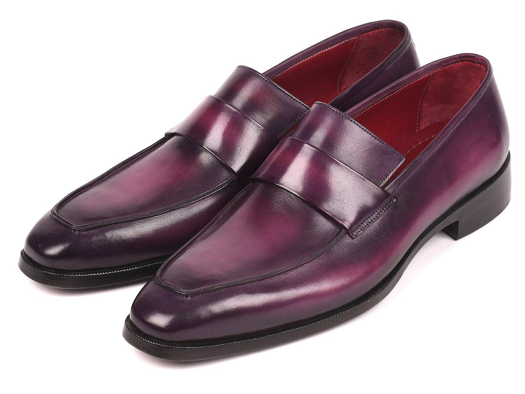 Paul Parkman Men's Loafers Purple (ID#93PR814) - WKshoes