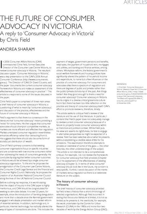 The Power of Consumer Advocacy for Ethical Practices: New Influence